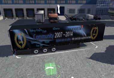 MAN TGX & Trailer v1.0 DJ Charty