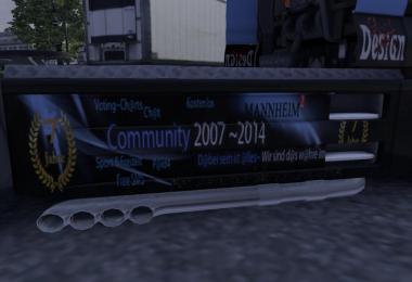 MAN TGX & Trailer v1.0 DJ Charty