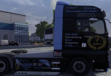 MAN TGX & Trailer v1.0 DJ Charty