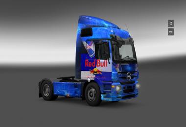 Mercedes Actros Red Bull Skin