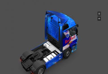 Mercedes Actros Red Bull Skin