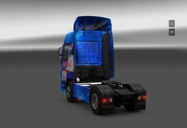 Mercedes Actros Red Bull Skin