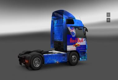 Mercedes Actros Red Bull Skin