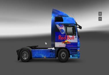 Mercedes Actros Red Bull Skin