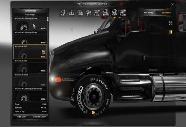 New Scania Michelin Wheels v2.0