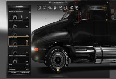 New Scania Michelin Wheels v2.0