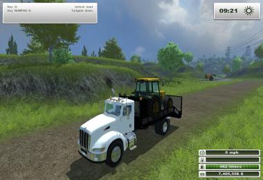 Peterbilt 384 Landscape Truck