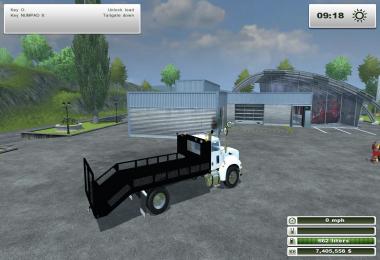 Peterbilt 384 Landscape Truck