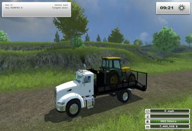 Peterbilt 384 Landscape Truck