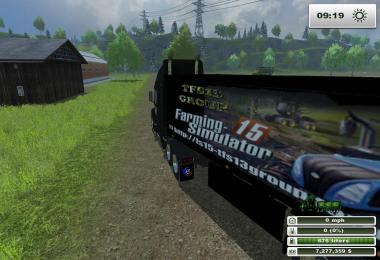 Publicitaire Truck Farming Simulator 15 V1.0