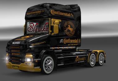 Scania T Continental Skin