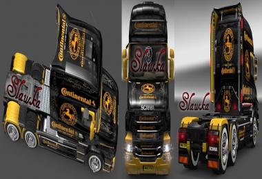 Scania T Continental Skin