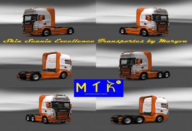 Skin Scania Excellence Transportes