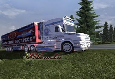 Skin Scania T and Trailer – Orient Express