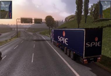 Skin Scania T + skin trailer SPIE DGK IDF