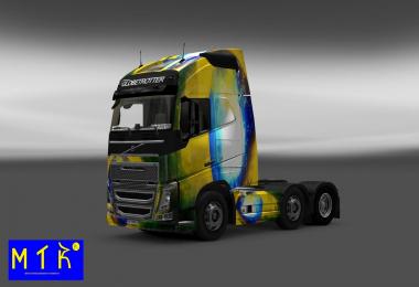 Skin Volvo FH 2012 Brasil 2014 v4