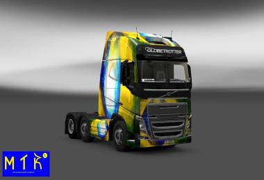 Skin Volvo FH 2012 Brasil 2014 v4