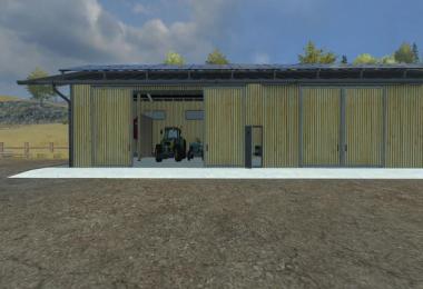 Vehicle depot with solar panel v1.0
