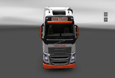 Volvo fh2012 + Trailer Farm Trans