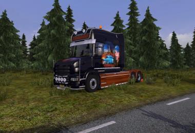 Woman and Car - Scania T Longline 1.8.2.5 & 1.9.22