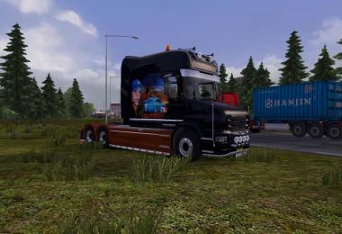 Woman and Car - Scania T Longline 1.8.2.5 & 1.9.22