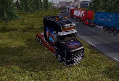 Woman and Car - Scania T Longline 1.8.2.5 & 1.9.22