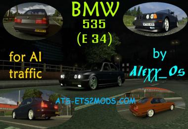 BMW E34 AI Traffic Car