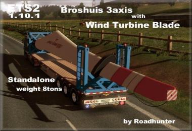 Broshuis 3axis with Wind Turbine Blade v1