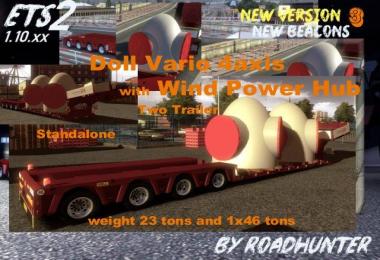 Doll Vario 4axis with Wind Power Hub v3