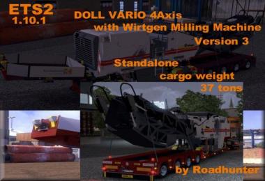 Doll Vario with Wirtgen Milling Machine V3