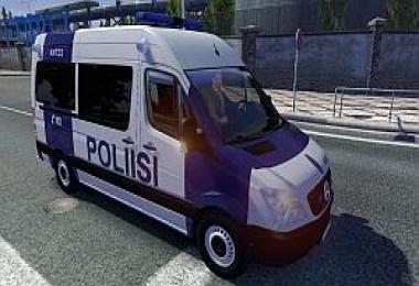 Fin Police and Ambulance AI cars