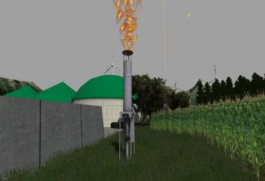 Gas torch for your biogas plant v1.0