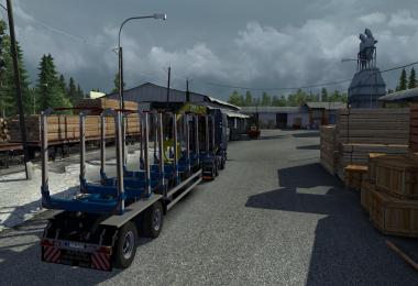 Huttner timber trailer empty v1.10