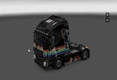 Iveco Hi Way Rainbow Dash Skin