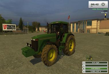 John Deere 8100 More Realistic