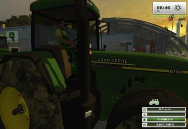 John Deere 8110 More Realistic