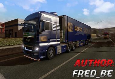 MAN TGX + Trailer Gefco