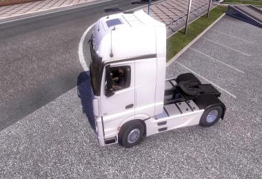 Mercedes Benz Actros MP4 + Interior v2.2