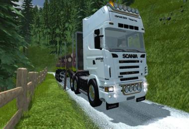 Scania R620 v1.0 WHITE NORMAL