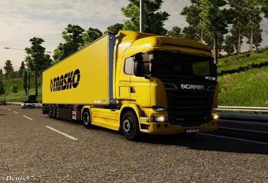 Skin Trasko for Scania Streamline + refrigerator