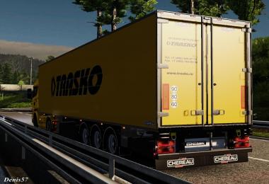 Skin Trasko for Scania Streamline + refrigerator