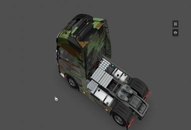 Volvo FH 2012 Camo Skin