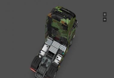 Volvo FH 2012 Camo Skin