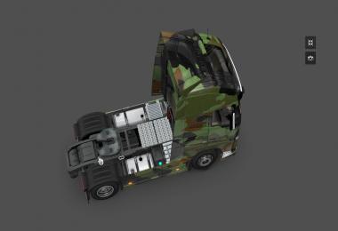 Volvo FH 2012 Camo Skin