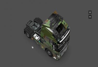 Volvo FH 2012 Camo Skin