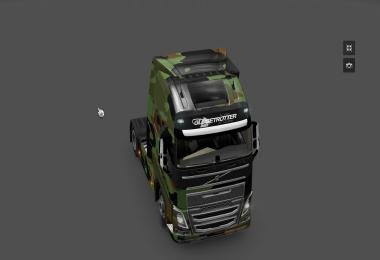 Volvo FH 2012 Camo Skin