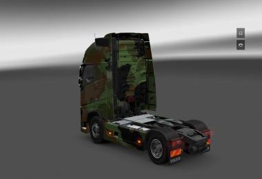 Volvo FH 2012 Camo Skin