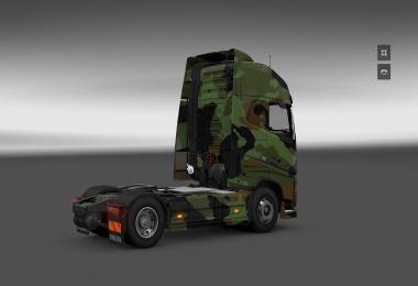 Volvo FH 2012 Camo Skin