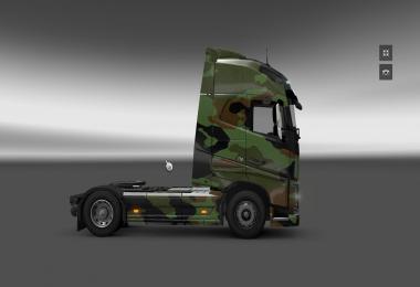 Volvo FH 2012 Camo Skin