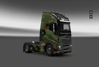 Volvo FH 2012 Camo Skin